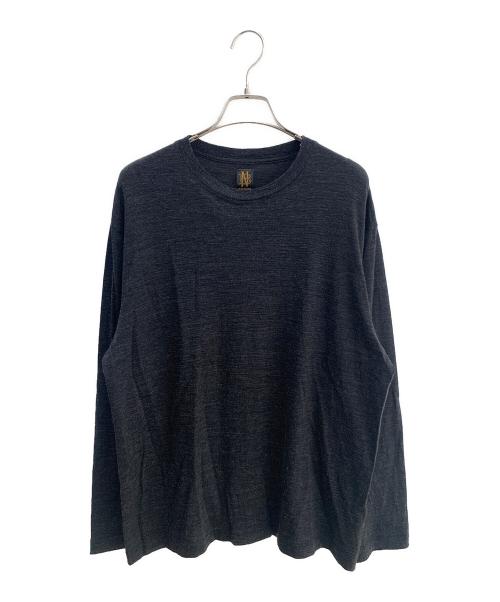 BATONER（バトナ―）BATONER (バトナ―) 薄手ニット ブラック サイズ:２の古着・服飾アイテム