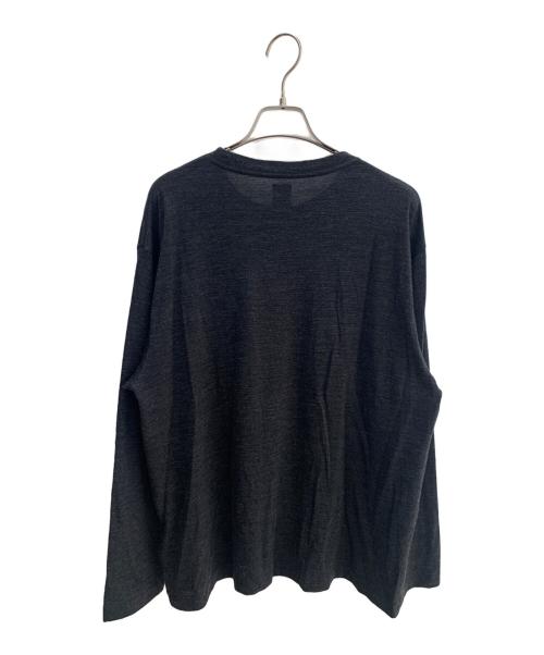 BATONER（バトナ―）BATONER (バトナ―) 薄手ニット ブラック サイズ:２の古着・服飾アイテム