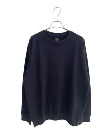 BATONER（バトナ―）の古着「ウールスウェット」｜ネイビー