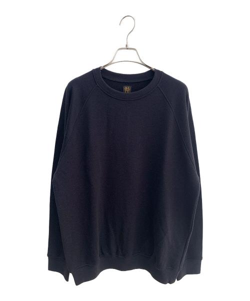BATONER（バトナ―）BATONER (バトナ―) ウールスウェット ネイビー サイズ:３ 未使用品の古着・服飾アイテム