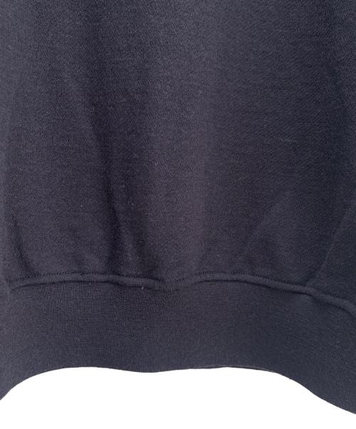 BATONER（バトナ―）BATONER (バトナ―) ウールスウェット ネイビー サイズ:３ 未使用品の古着・服飾アイテム