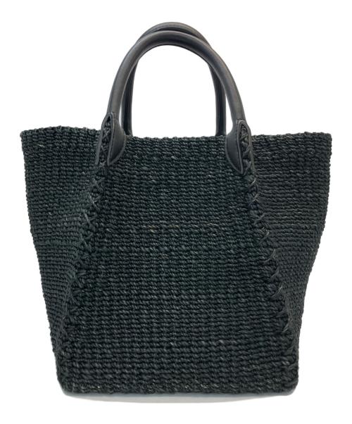 outersunset（アウターサンセット）outersunset (アウターサンセット) カゴバッグ グリーンの古着・服飾アイテム