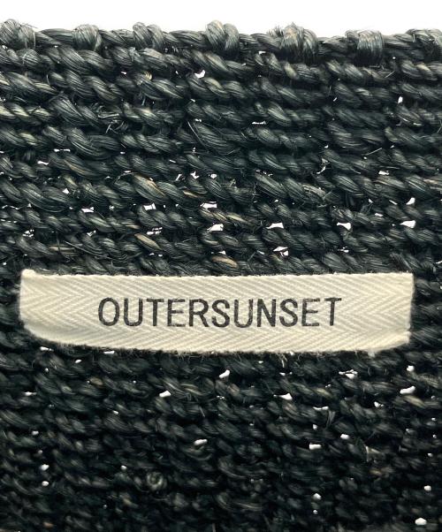 outersunset（アウターサンセット）outersunset (アウターサンセット) カゴバッグ グリーンの古着・服飾アイテム