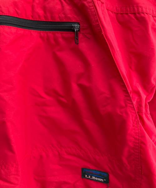 L.L.Bean（エルエルビーン）L.L.Bean (エルエルビーン) 80'sアノラックパーカー レッド サイズ:Ｍの古着・服飾アイテム