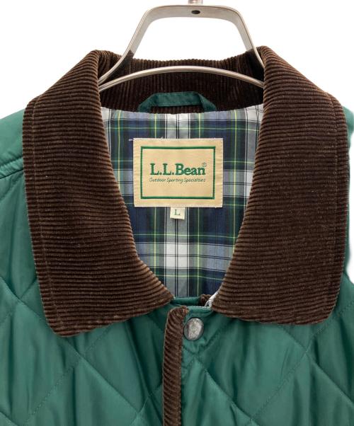 L.L.Bean（エルエルビーン）L.L.Bean (エルエルビーン) 90'sキルティングジャケット グリーン サイズ:Lの古着・服飾アイテム