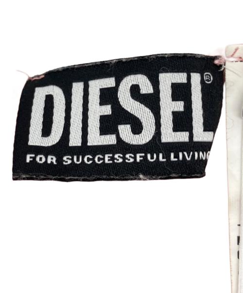 DIESEL（ディーゼル）DIESEL (ディーゼル) マフラー ピンクの古着・服飾アイテム