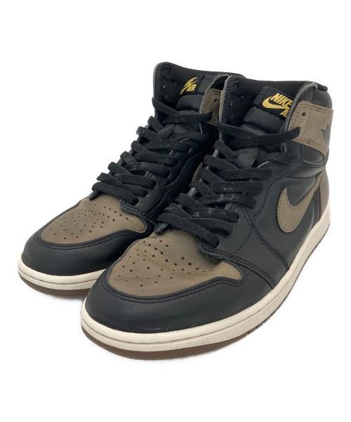NIKE（ナイキ）NIKE (ナイキ) Air Jordan 1 Retro ブラウン×ブラック サイズ:27の古着・服飾アイテム
