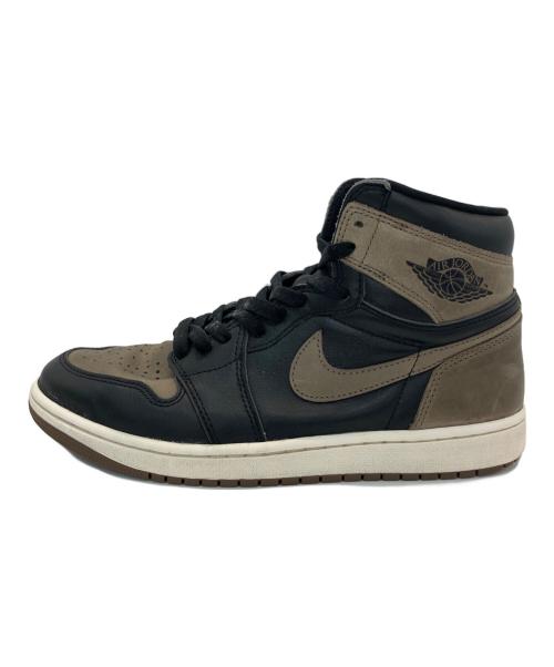 NIKE（ナイキ）NIKE (ナイキ) Air Jordan 1 Retro ブラウン×ブラック サイズ:27の古着・服飾アイテム