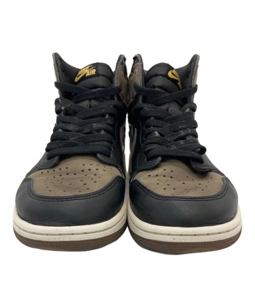 NIKE（ナイキ）NIKE (ナイキ) Air Jordan 1 Retro ブラウン×ブラック サイズ:27の古着・服飾アイテム