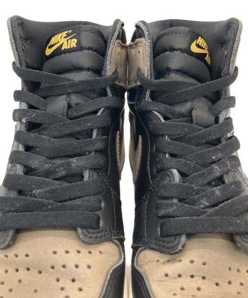 NIKE（ナイキ）NIKE (ナイキ) Air Jordan 1 Retro ブラウン×ブラック サイズ:27の古着・服飾アイテム
