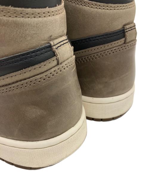 NIKE（ナイキ）NIKE (ナイキ) Air Jordan 1 Retro ブラウン×ブラック サイズ:27の古着・服飾アイテム