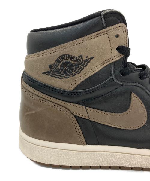 NIKE（ナイキ）NIKE (ナイキ) Air Jordan 1 Retro ブラウン×ブラック サイズ:27の古着・服飾アイテム