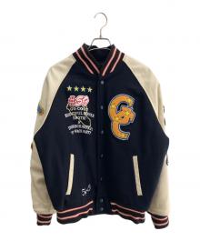 悟空本舗（ゴクウホンポ）の古着「スタジャン」｜ホワイト×ネイビー