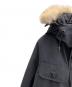 中古・古着 CANADA GOOSE (カナダグース) RUSSELL PARKA ブラック サイズ:L：54000円