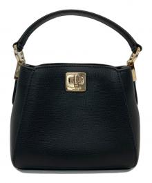 Kate Spade（ケイトスペード）の古着「2WAYミニショルダーバッグ」｜ブラック