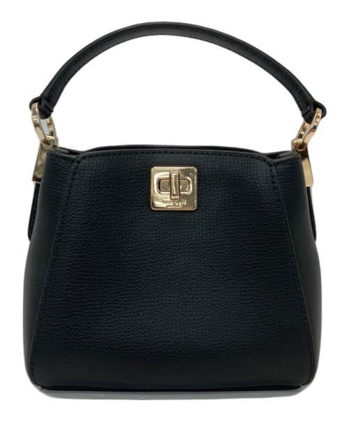 Kate Spade（ケイトスペード）Kate Spade (ケイトスペード) 2WAYミニショルダーバッグ ブラックの古着・服飾アイテム