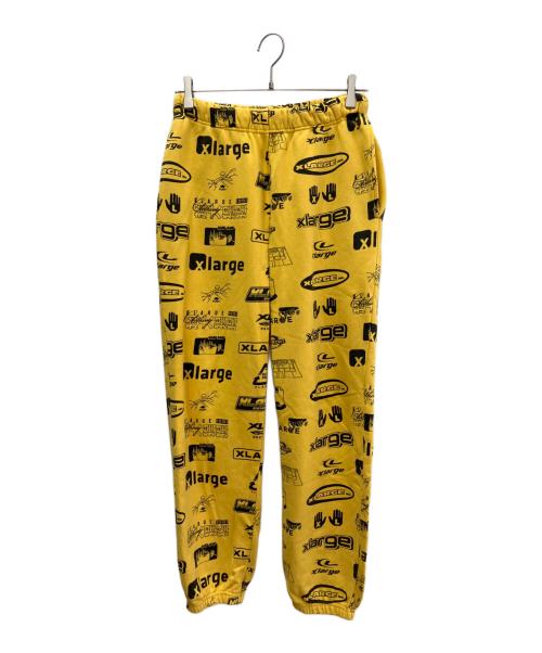 X-LARGE（エクストララージ）X-LARGE (エクストララージ) 超大猩猩　スウェットパンツ イエロー サイズ:Ｓの古着・服飾アイテム
