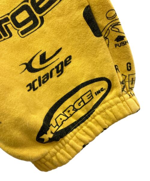 X-LARGE（エクストララージ）X-LARGE (エクストララージ) 超大猩猩　スウェットパンツ イエロー サイズ:Ｓの古着・服飾アイテム