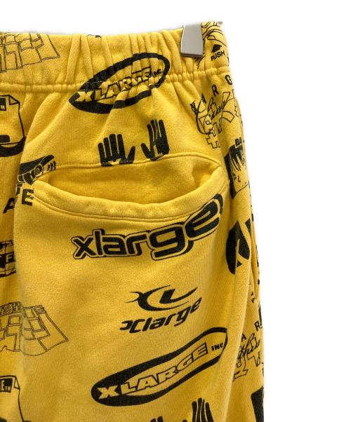 X-LARGE（エクストララージ）X-LARGE (エクストララージ) 超大猩猩　スウェットパンツ イエロー サイズ:Ｓの古着・服飾アイテム
