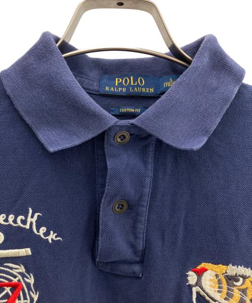 POLO RALPH LAUREN（ポロ・ラルフローレン）POLO RALPH LAUREN (ポロ・ラルフローレン) 半袖ポロシャツ ネイビー サイズ:Ｓの古着・服飾アイテム