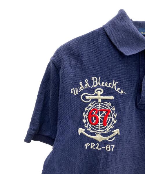 POLO RALPH LAUREN（ポロ・ラルフローレン）POLO RALPH LAUREN (ポロ・ラルフローレン) 半袖ポロシャツ ネイビー サイズ:Ｓの古着・服飾アイテム