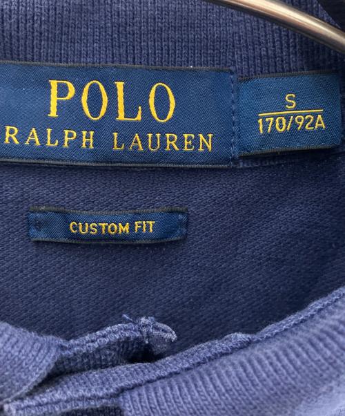 POLO RALPH LAUREN（ポロ・ラルフローレン）POLO RALPH LAUREN (ポロ・ラルフローレン) 半袖ポロシャツ ネイビー サイズ:Ｓの古着・服飾アイテム