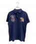 POLO RALPH LAUREN（ポロ・ラルフローレン）の古着「半袖ポロシャツ」｜ネイビー