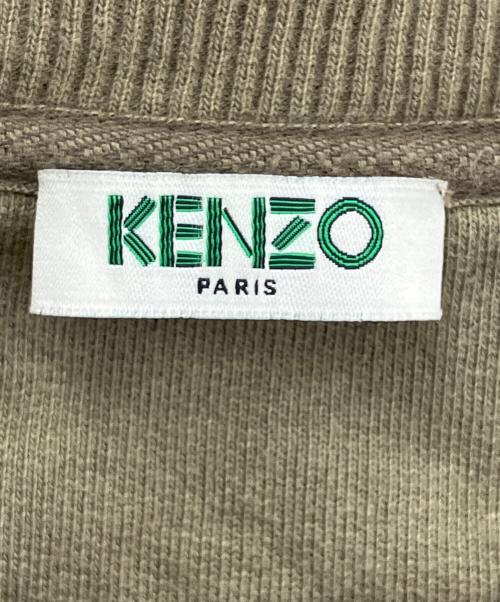 KENZO（ケンゾー）KENZO (ケンゾー) カタカナロゴ刺繍スウェット カーキ サイズ:Ｍの古着・服飾アイテム