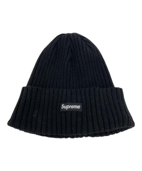 SUPREME（シュプリーム）SUPREME (シュプリーム) ニット帽 ブラックの古着・服飾アイテム