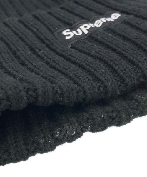 SUPREME（シュプリーム）SUPREME (シュプリーム) ニット帽 ブラックの古着・服飾アイテム