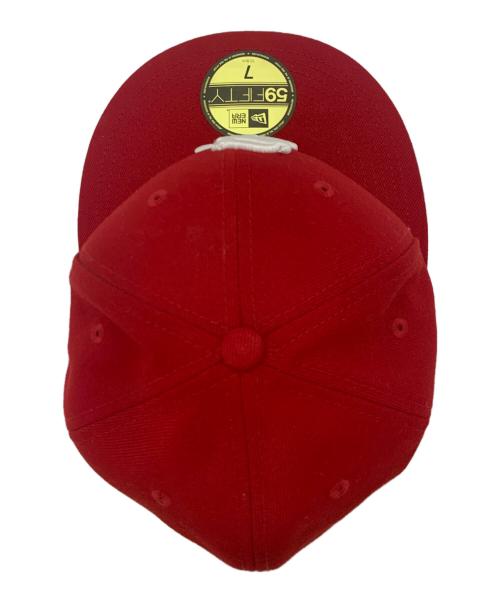New Era（ニューエラ）New Era (ニューエラ) キャップ レッド サイズ:７の古着・服飾アイテム