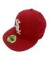 New Era（ニューエラ）の古着「キャップ」｜レッド
