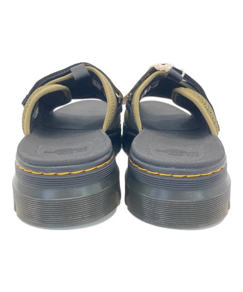 Dr.Martens（ドクターマーチン）Dr.Martens (ドクターマーチン) サンダル ブラック×カーキ サイズ:８UKの古着・服飾アイテム
