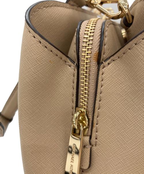 MICHAEL KORS（マイケル・コース）MICHAEL KORS (マイケル・コース) 2WAYバッグ ベージュの古着・服飾アイテム