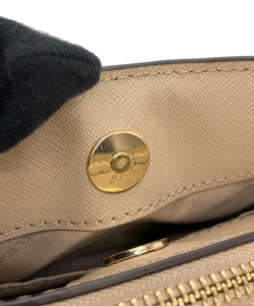 MICHAEL KORS（マイケル・コース）MICHAEL KORS (マイケル・コース) 2WAYバッグ ベージュの古着・服飾アイテム
