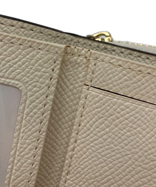COACH（コーチ）COACH (コーチ) 3つ折り財布 ホワイトの古着・服飾アイテム