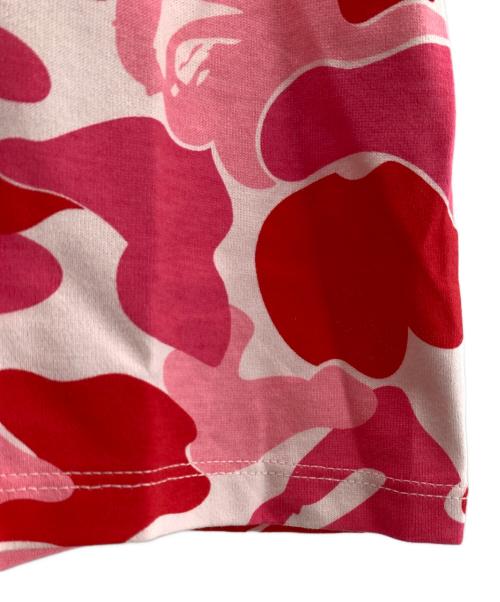 A BATHING APE（アベイシングエイプ）A BATHING APE (アベイシングエイプ) 半袖カットソー ピンク サイズ:Ｍ 未使用品の古着・服飾アイテム