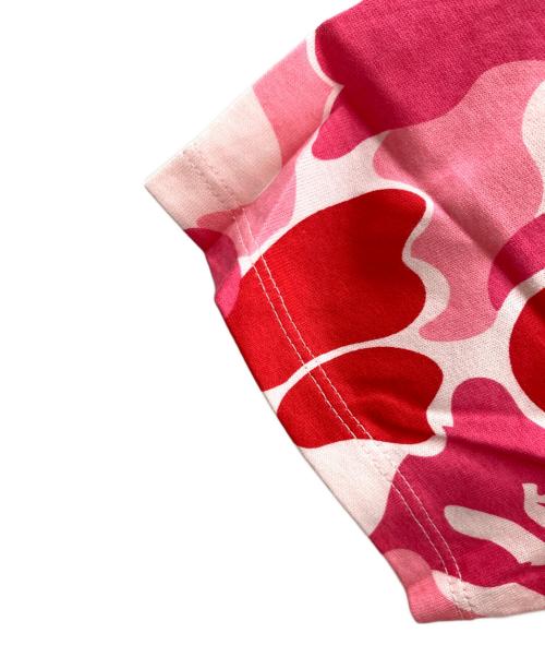 A BATHING APE（アベイシングエイプ）A BATHING APE (アベイシングエイプ) 半袖カットソー ピンク サイズ:Ｍ 未使用品の古着・服飾アイテム