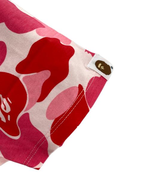 A BATHING APE（アベイシングエイプ）A BATHING APE (アベイシングエイプ) 半袖カットソー ピンク サイズ:Ｍ 未使用品の古着・服飾アイテム