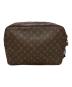 LOUIS VUITTON (ルイ ヴィトン) モノグラム リポーターGM ブラウン：45000円