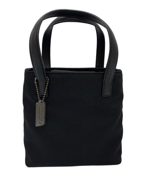 COACH（コーチ）COACH (コーチ) ナイロンハンドバッグ ブラックの古着・服飾アイテム