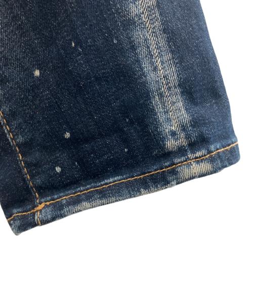 DSQUARED2（ディースクエアード）DSQUARED2 (ディースクエアード) Tidy Biker Jean インディゴ サイズ:44の古着・服飾アイテム