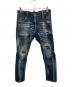 DSQUARED2（ディースクエアード）の古着「Tidy Biker Jean」｜インディゴ