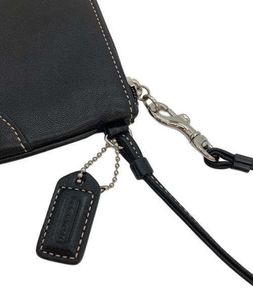 COACH（コーチ）COACH (コーチ) ミニポーチ ブラックの古着・服飾アイテム