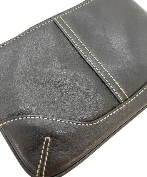 COACH（コーチ）COACH (コーチ) ミニポーチ ブラックの古着・服飾アイテム