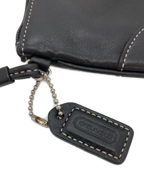COACH（コーチ）COACH (コーチ) ミニポーチ ブラックの古着・服飾アイテム
