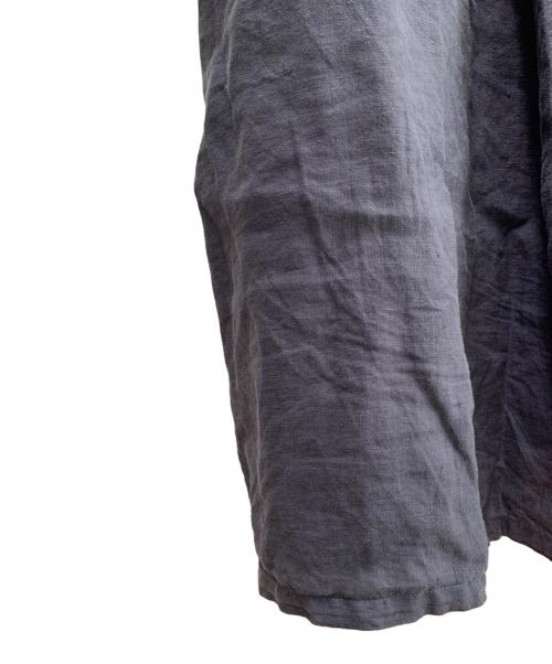 nest Robe（ネストローブ）nest Robe (ネストローブ) レースカラー2wayスモックワンピース グレー サイズ:FREEの古着・服飾アイテム