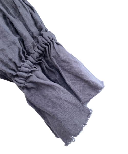 nest Robe（ネストローブ）nest Robe (ネストローブ) レースカラー2wayスモックワンピース グレー サイズ:FREEの古着・服飾アイテム