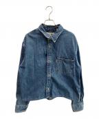 LEVI'Sリーバイス）の古着「シルバータブデニムシャツ」｜インディゴ