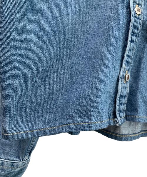 LEVI'S（リーバイス）LEVI'S (リーバイス) シルバータブデニムシャツ インディゴ サイズ:Ｓの古着・服飾アイテム